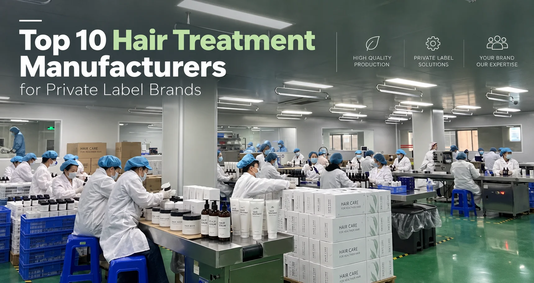 Top 10 Hair Treatment Manufacturers for Private Label Brands